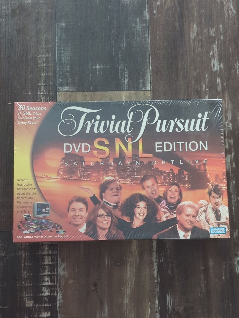 Trivial Pursuit DVD SNL Edition - Black/Orange